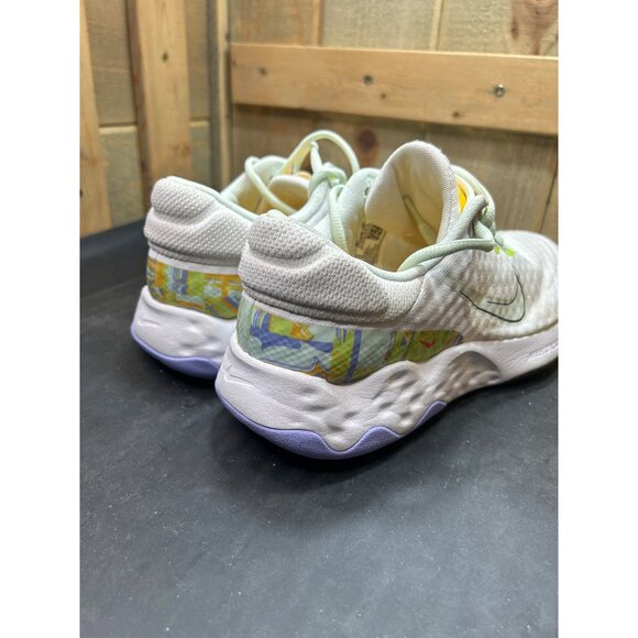 Nike Renew Ride 3 Premium Road Running Shoes Womens Size 10 White & Green Lightw - Picture 4 of 9